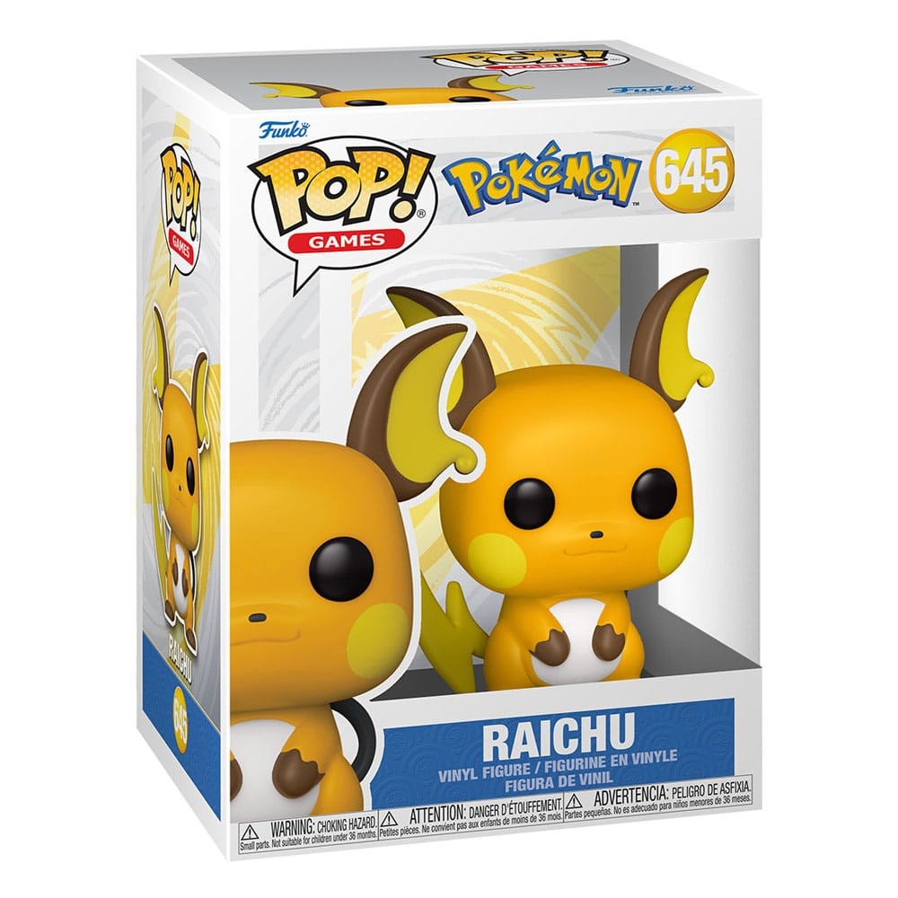 POKEMON - 645 RAICHU 9CM Pop