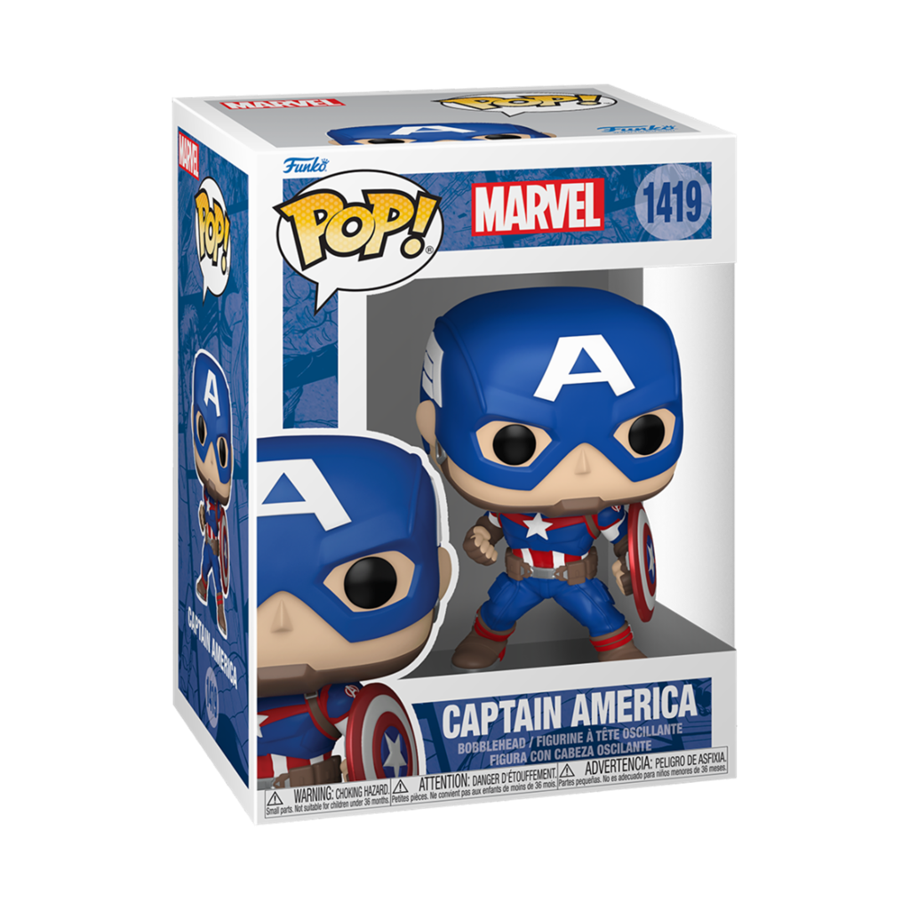 Funko POP! Marvel: Marvel New Classics - Captain America Pop!