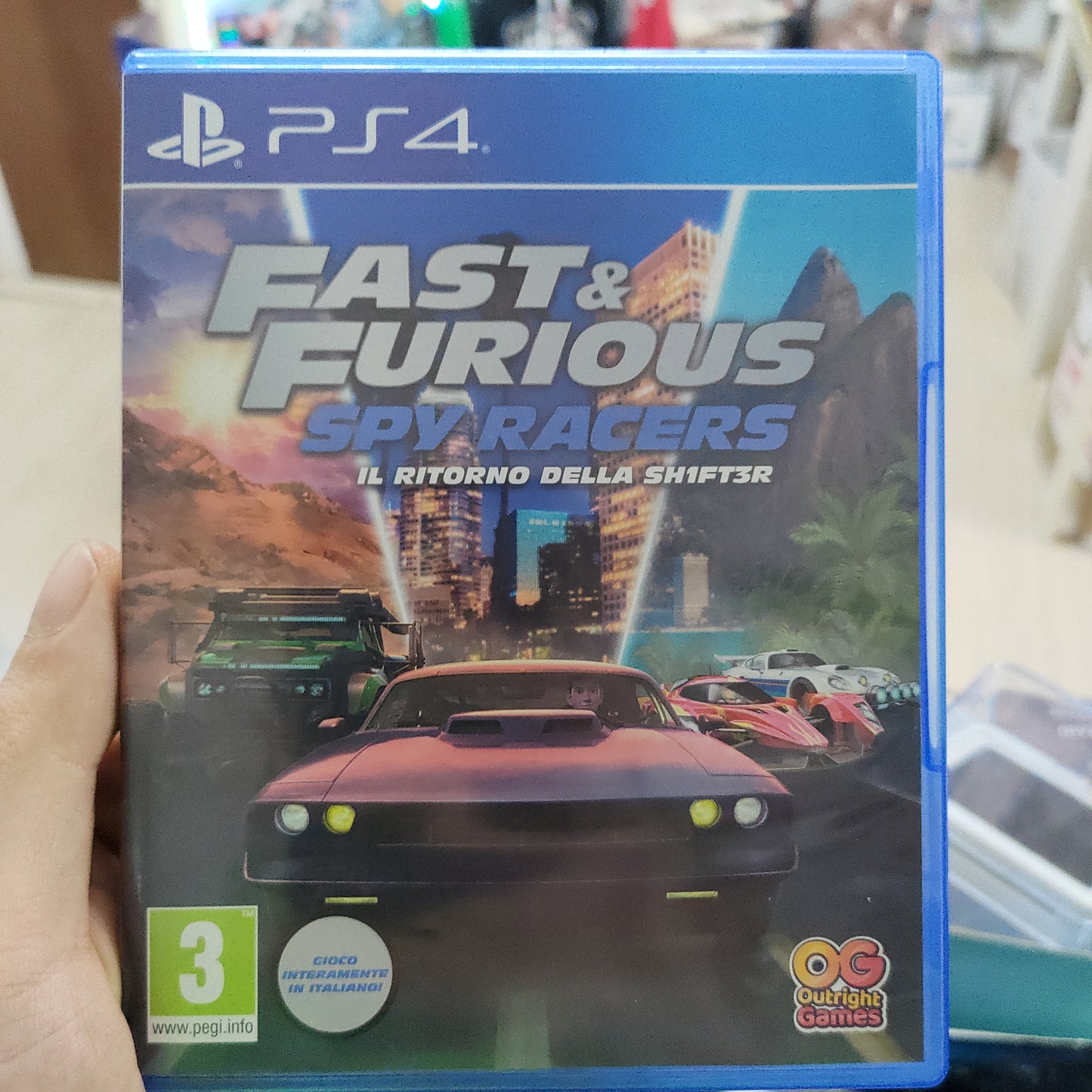Fast and furious SpyRacers Ps4