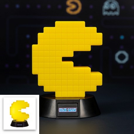 PAC MAN ICONS LAMPADA 3D Gadget