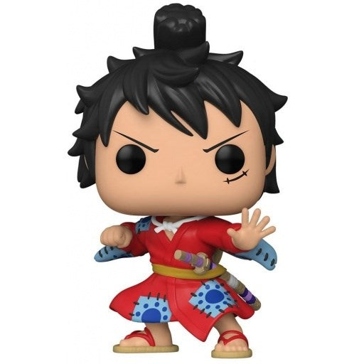 One Piece - 921 Luffy in Kimono 9Cm Pop