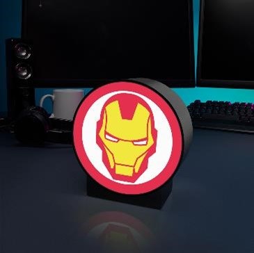 MARVEL AVENGERS IRON MAN LAMPADA 2D