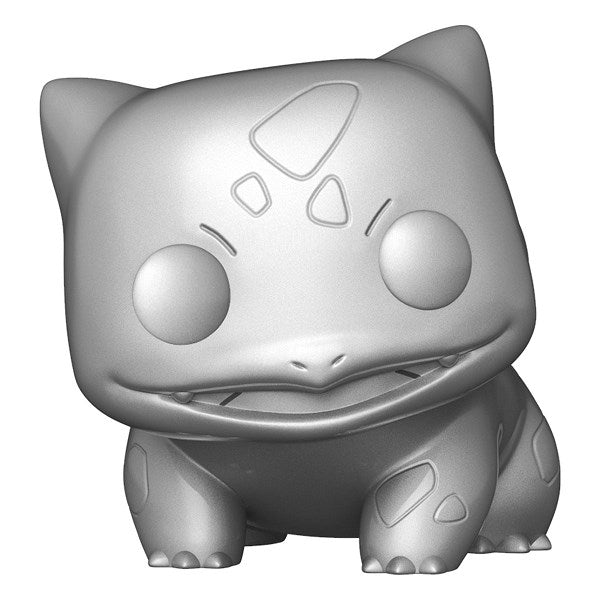 FUNKO POP POKEMON - 453 BULBASAUR SILVER 25TH ANNIVERSARY 9 CM Pop!