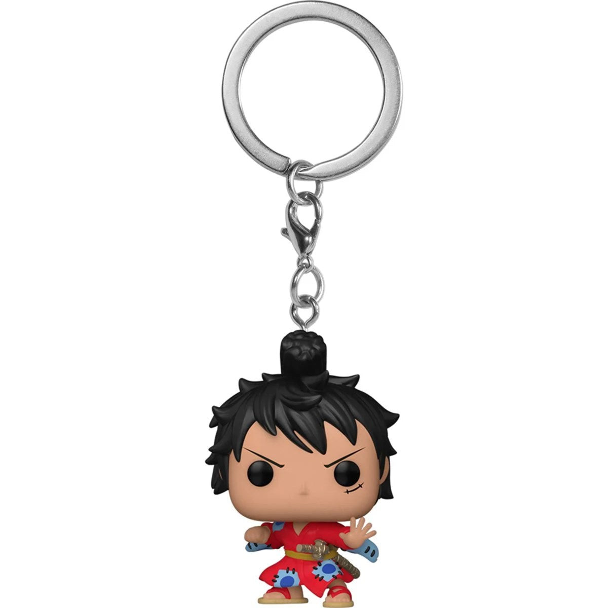 One Piece - Portachiavi Luffy in Kimono 4Cm Pop