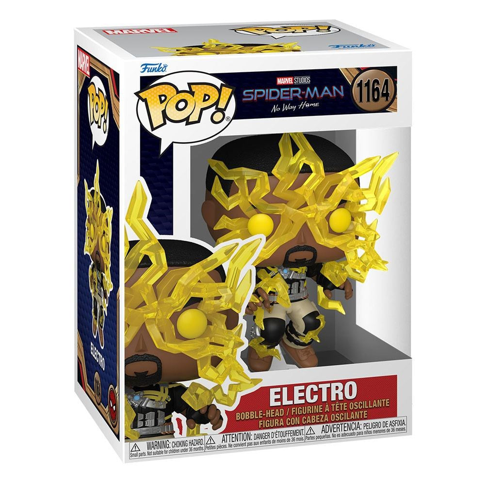 MARVEL: SPIDER-MAN NO WAY HOME - 1164 ELECTRO FINALE 9CM Pop