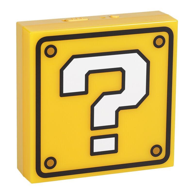 NINTENDO SUPER MARIO - LAMPADA: QUESTION BLOCK