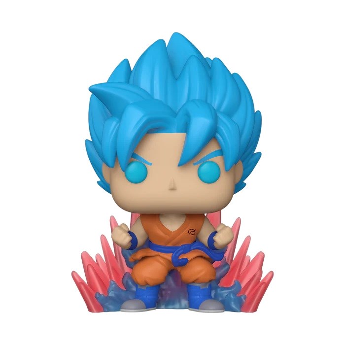 FUNKO POP DRAGON BALL SUPER - 1256 SSGSS GOKU (KAIO-KEN TIMES TWENTY) (EXCLUSIVE) 9 CM Pop!
