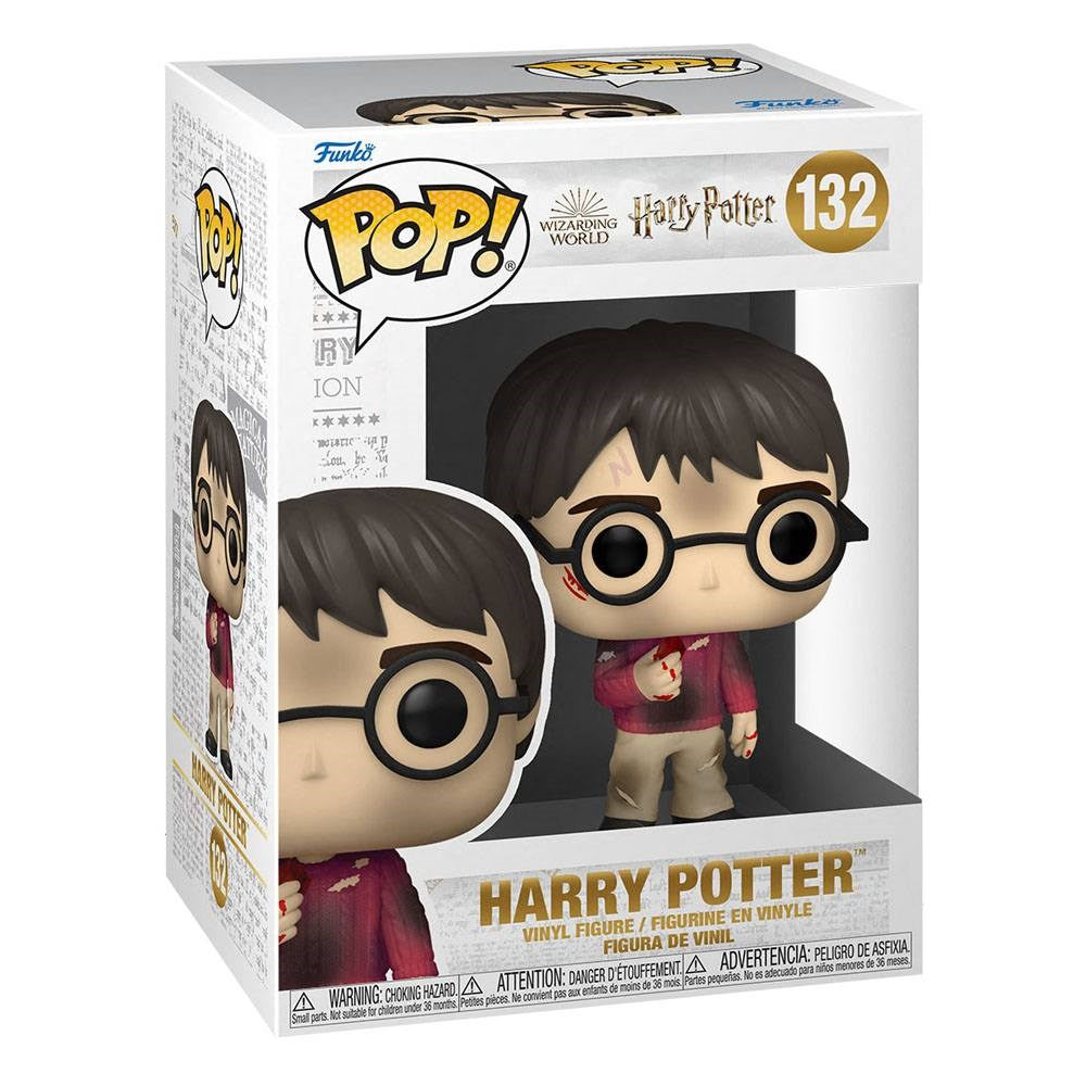 HARRY POTTER - 132 HARRY W/THE STONE 9CM Pop