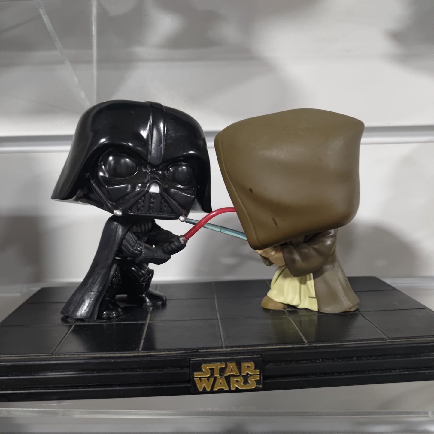 Darth Vader VS Obi Wan SENZA CARTONE starwars Pop