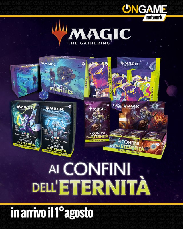 Preorder Magic the gathering Ai Confini dell'Eternità TGC uscita 30 Luglio