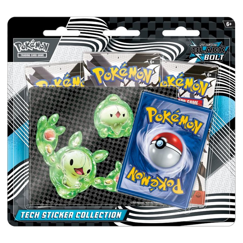 POKEMON - SV10.5 Collezione con Adesivi dell'espansione Scarlatto e Violetto - Luce Nera TGC