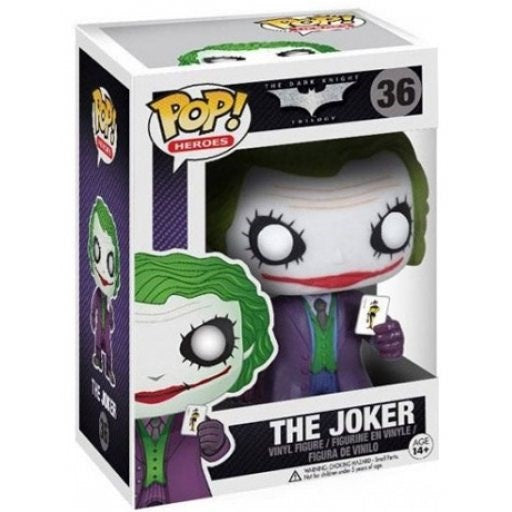 FUNKO POP BATMAN: THE DARK KNIGHT TRILOGY - 36 THE JOKER 9 CM Pop