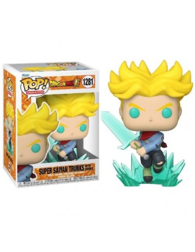 Dragon Ball Super - 1281 Super Saiyan Trunks w/sword 9Cm