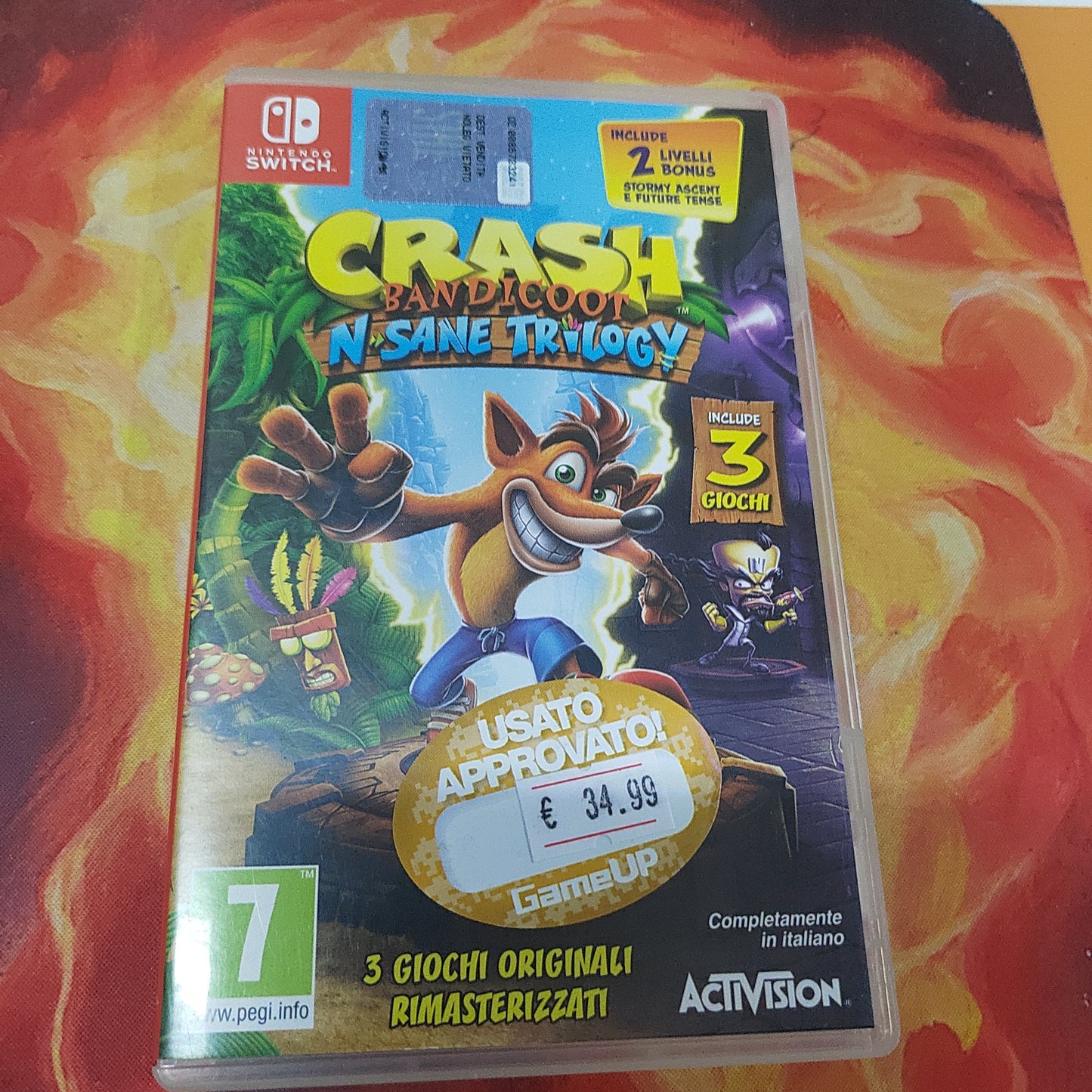Crash bandicoot N. Sane trilogy Switch