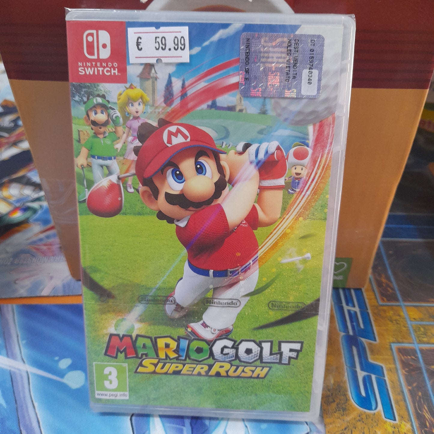 Mario golf super rush Switch