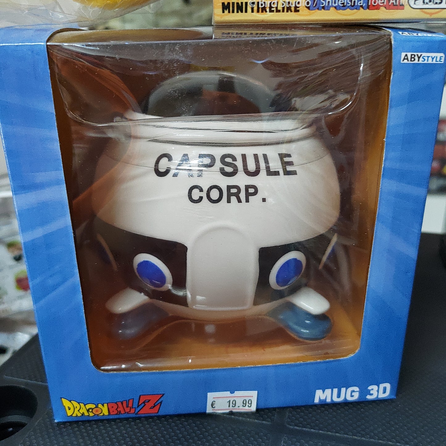 Capsule Corp Tazza 3d Dragon Ball