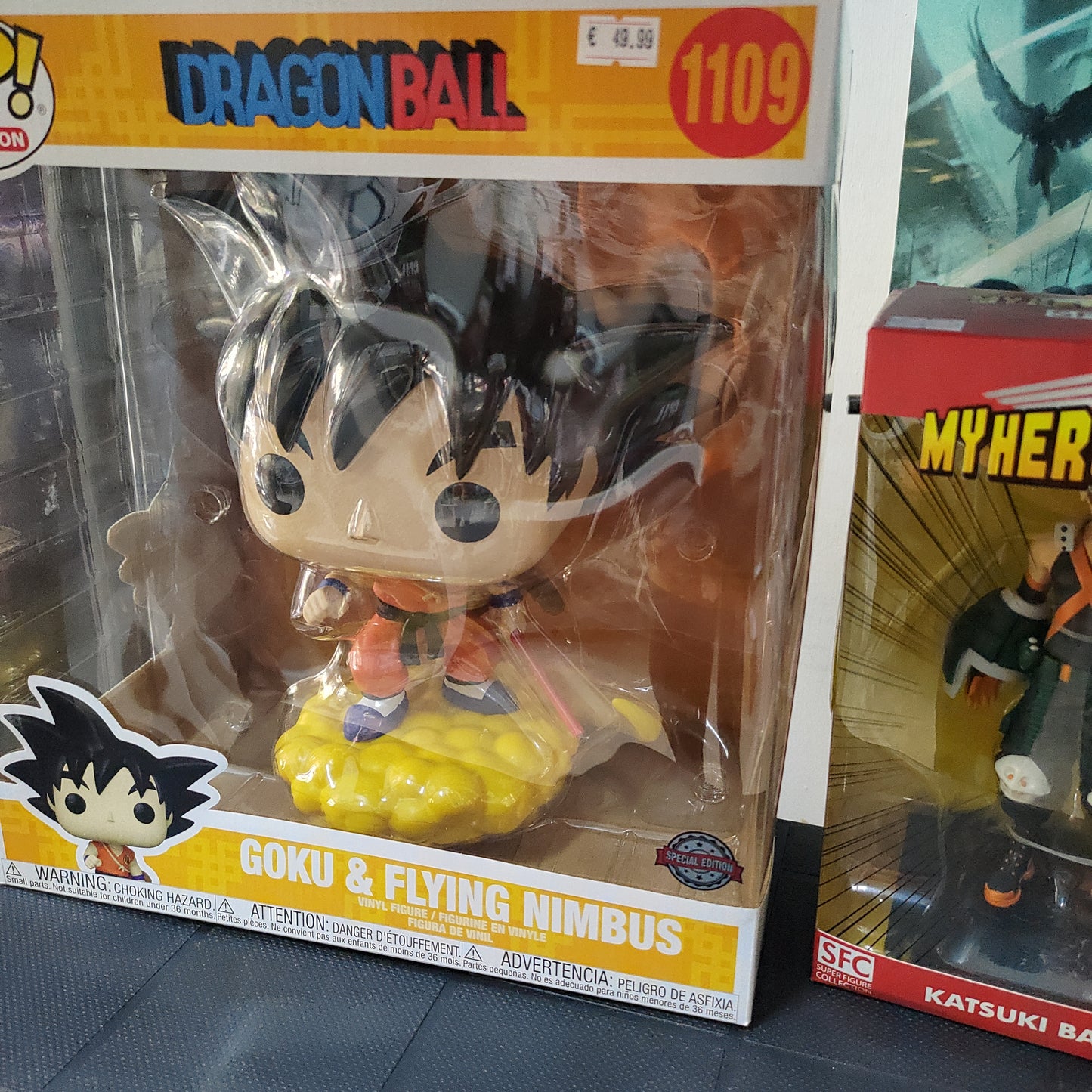 Goku con nuvola Pop Action Figure