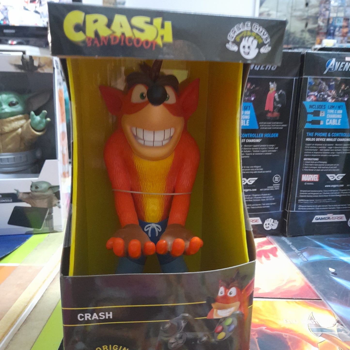 Crash cableguys action figure