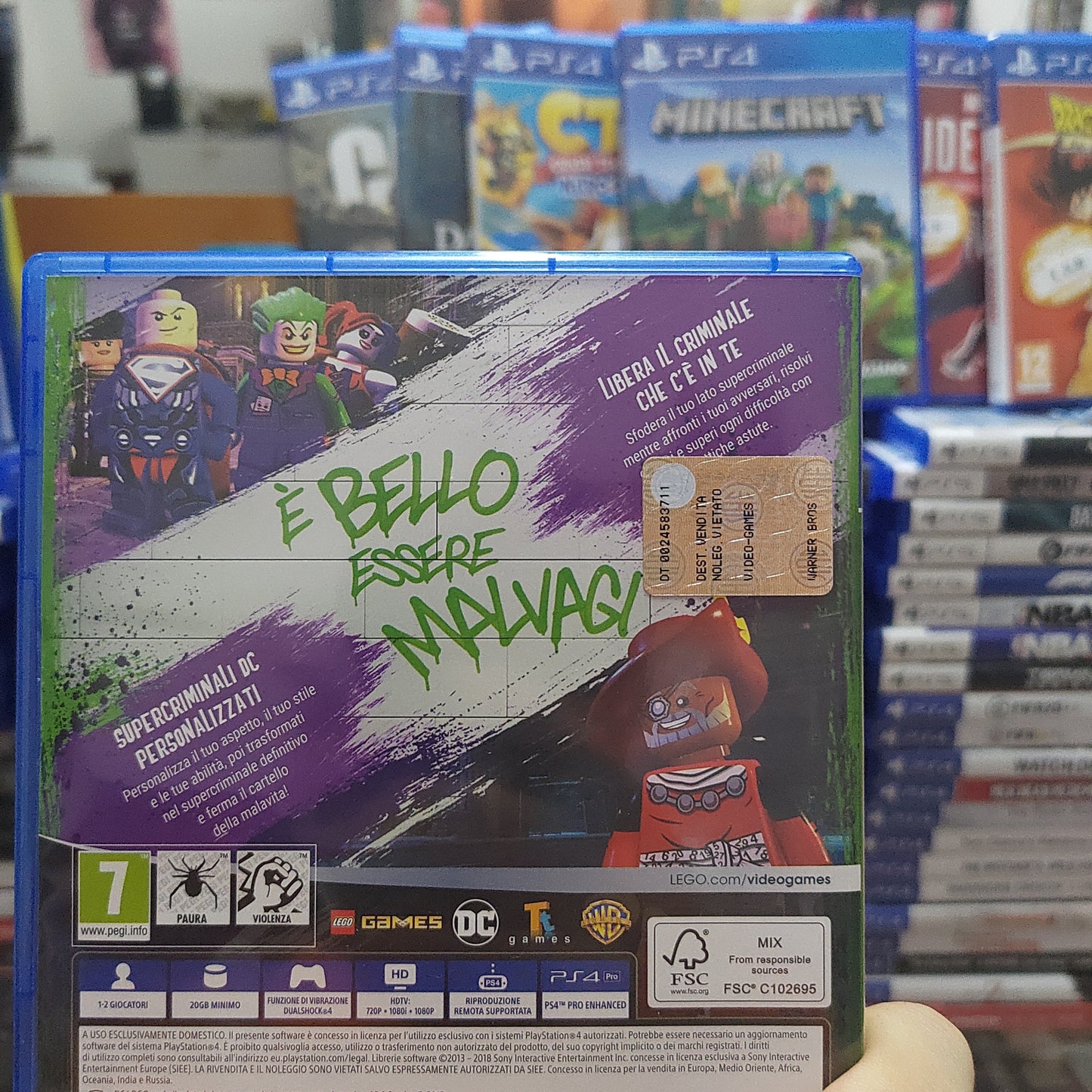 Lego Villains Ps4