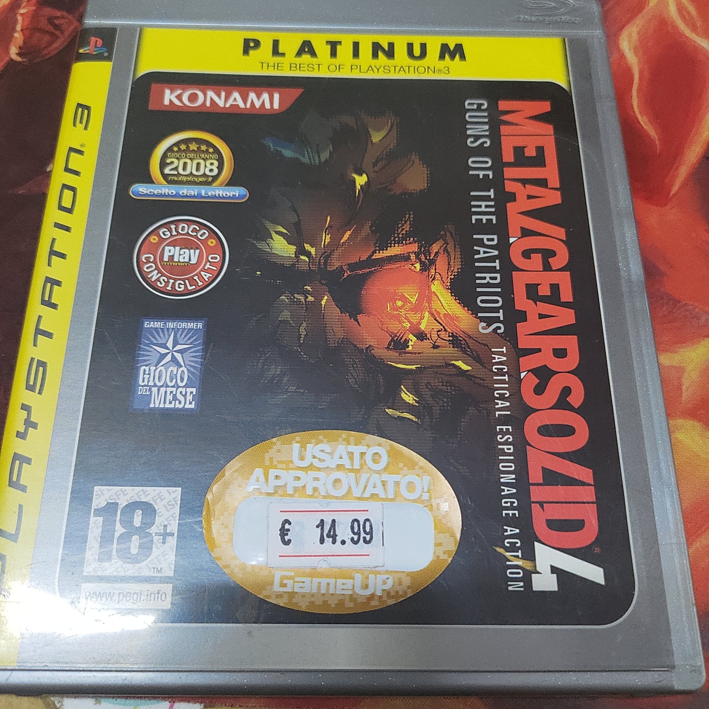 Metal Gear Solid 4 Ps3
