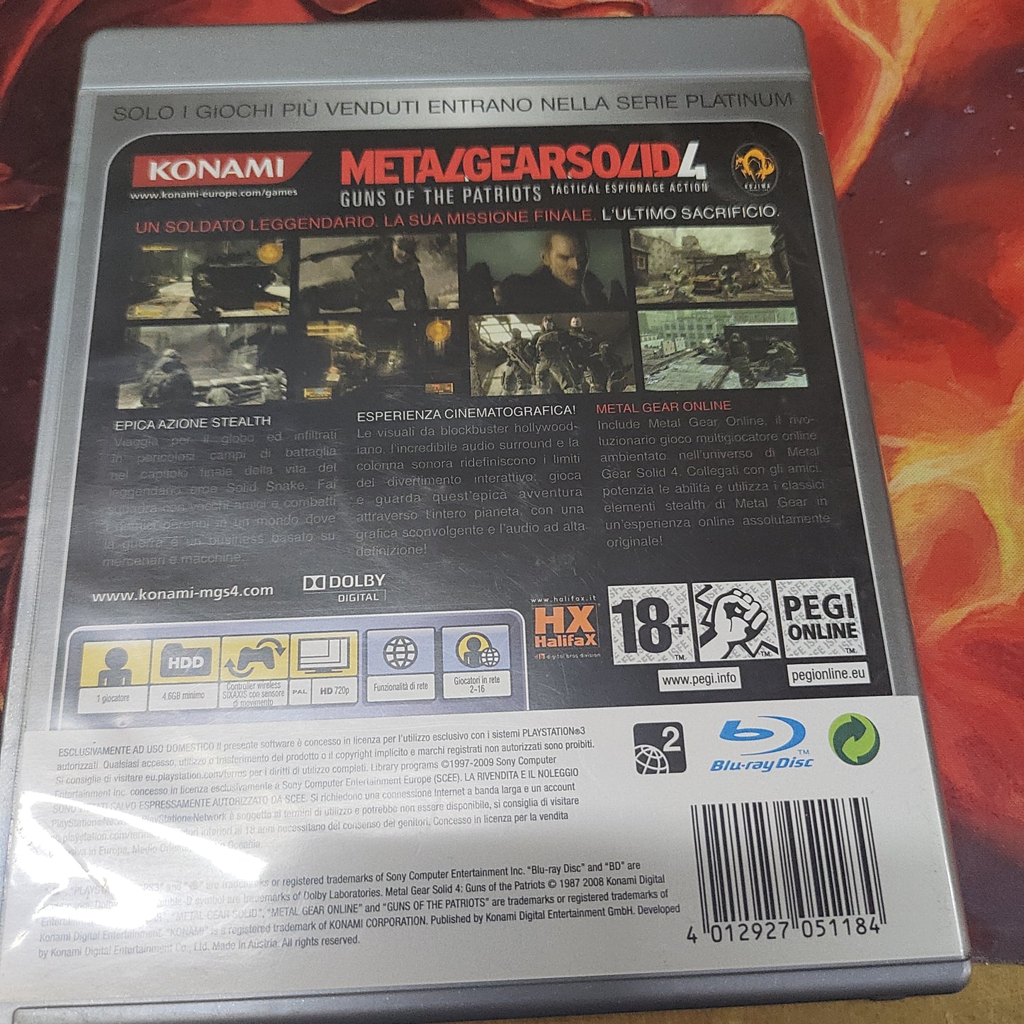 Metal Gear Solid 4 Ps3