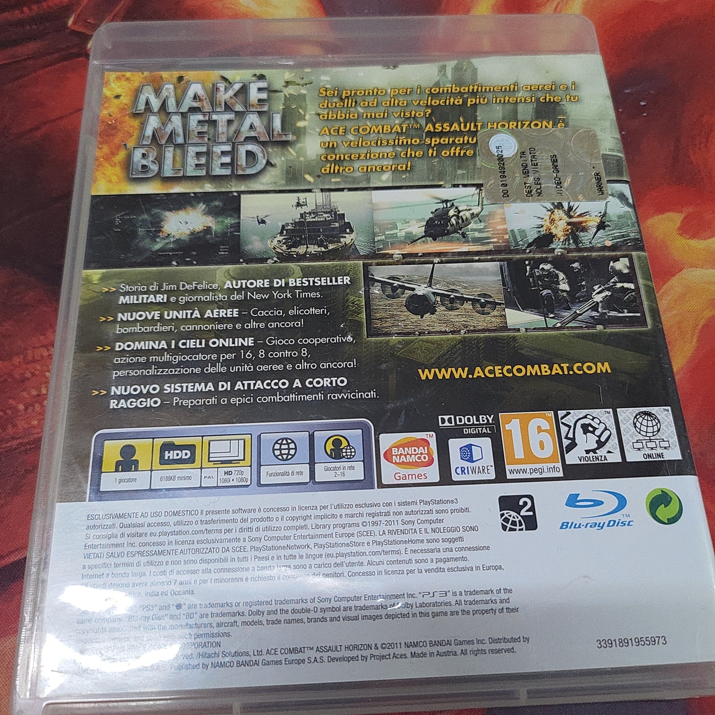 Ace Combat Ps3