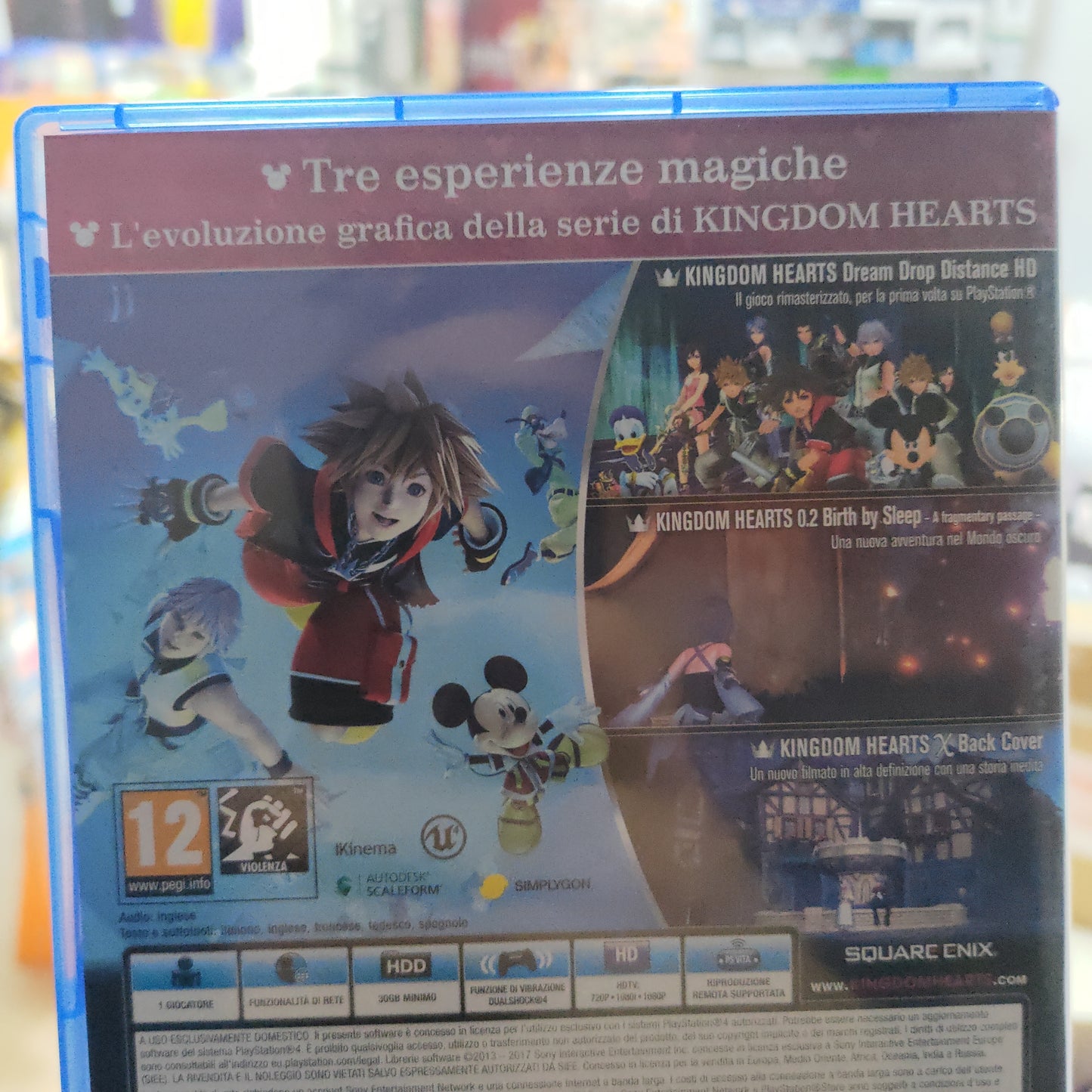 Kindom Hearts 2.8 hd Ps4