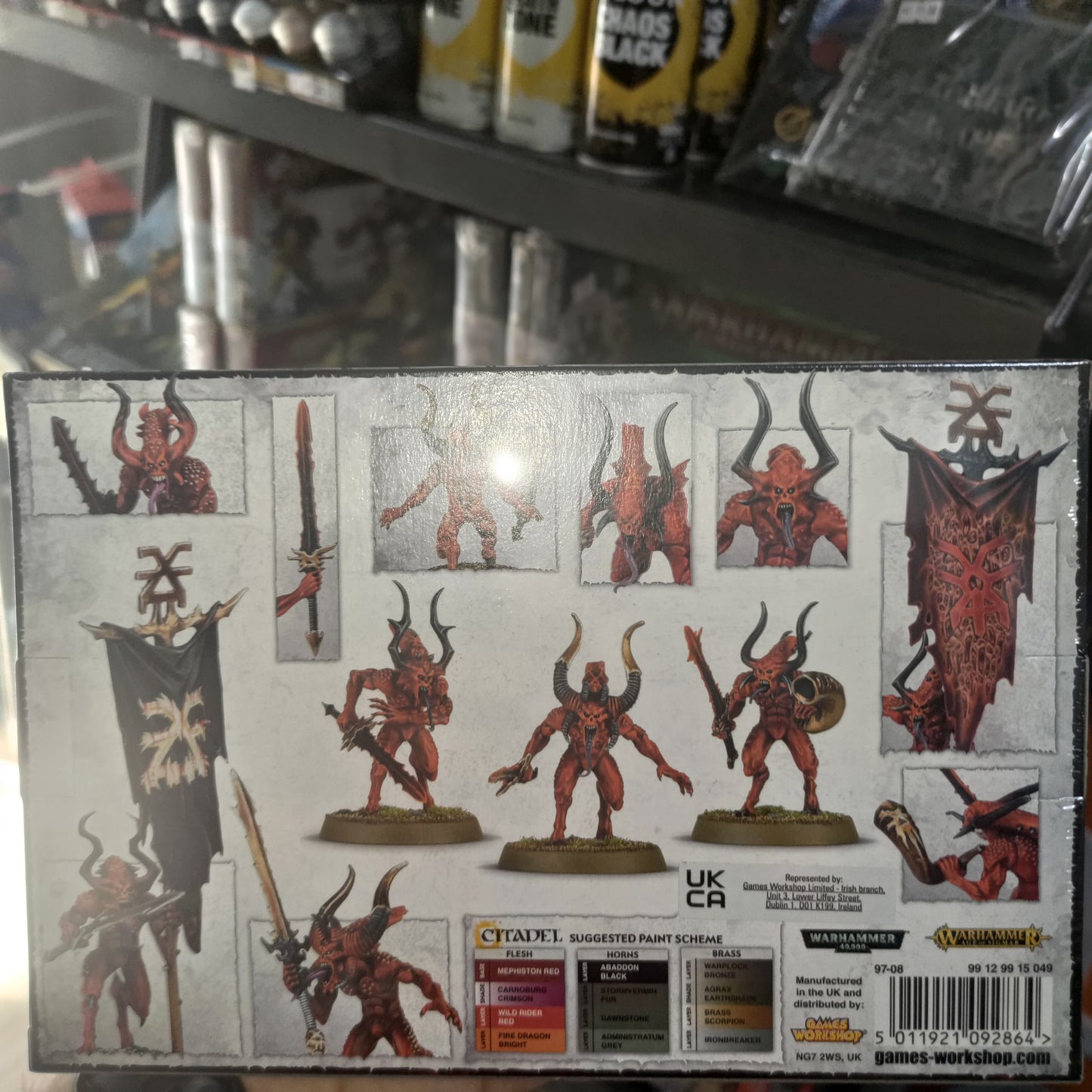 Demons of khorne Bloodletters Warhammer