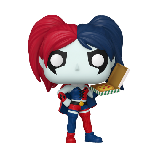Funko POP! Heroes: DC - Harley w/Pizza Pop!
