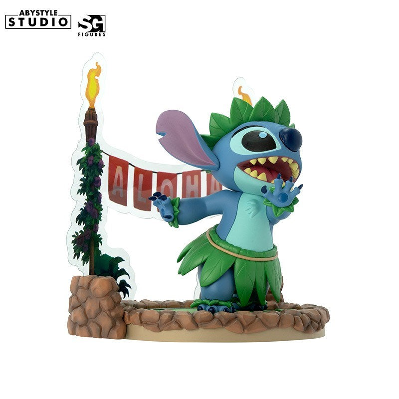 ABYSTYLE DISNEY - "STITCH HULA DANCE" FIGURE SFC 10 CM Statua