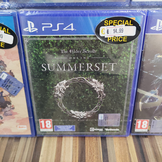 The elder scrolls online summerset Ps4