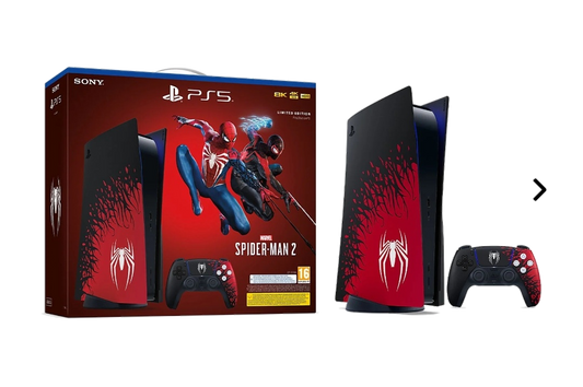 Playstation5 edizione limitata spider man console