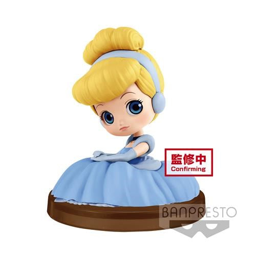 BANPRESTO 19975 - DISNEY - Q POSKET PETIT - CINDERELLA (NORMAL COLOR VER.) - FIGURE 4CM Statua (copia)