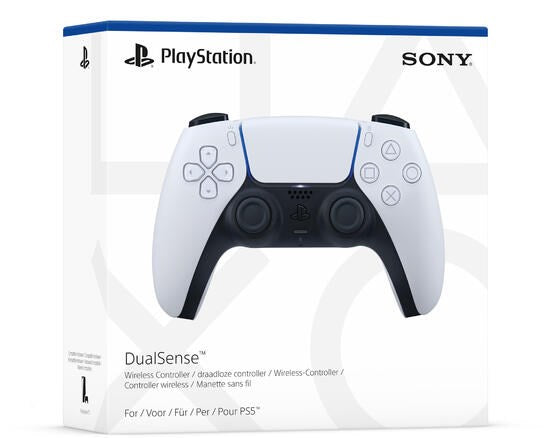 SONY PLAYSTATION 5 CONTROLLER WIRELESS DUALSENSE WHITE Accessori PS5