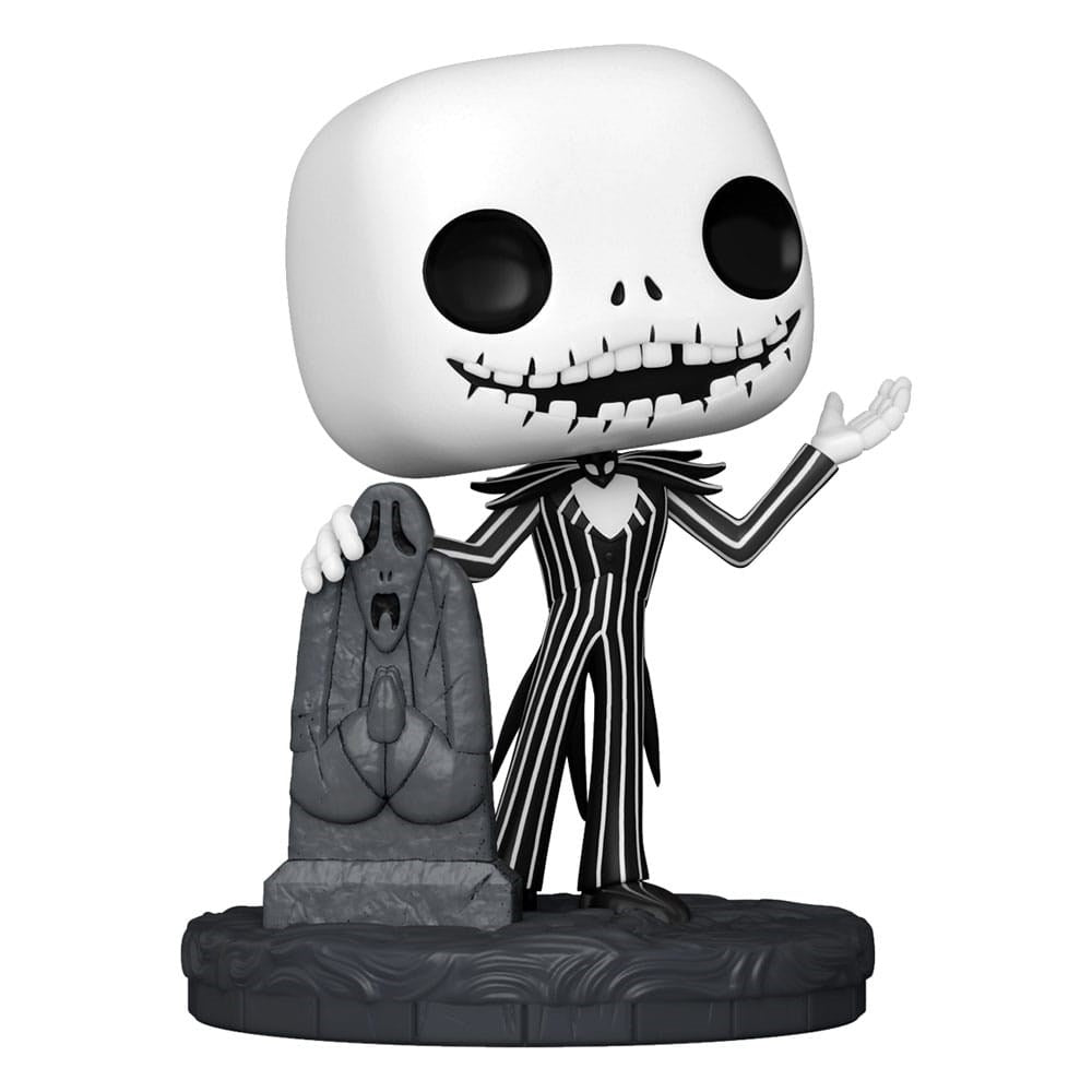 FUNKO POP DISNEY: THE NIGHTMARE BEFORE CHRISTMAS 30TH - 1355 JACK W/GRAVESTONE 9 CM  Pop