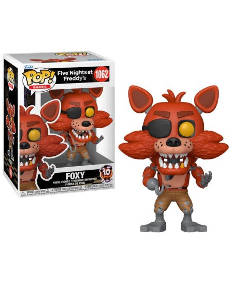 FUNKO POP GAMES: FIVE NIGHTS AT FREDDY’S 10Y- FOXY 9 CM