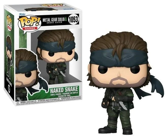 FUNKO POP Games: Metal Gear- Naked Snake 9 cm POP