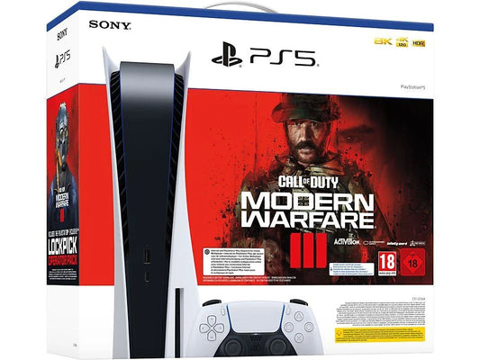 Playstation 5 Standard Edition + Call of Duty: Modern Warfare III (solo codice) Console