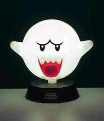 NINTENDO SUPER MARIO ICONS BOO LAMPADA 3D