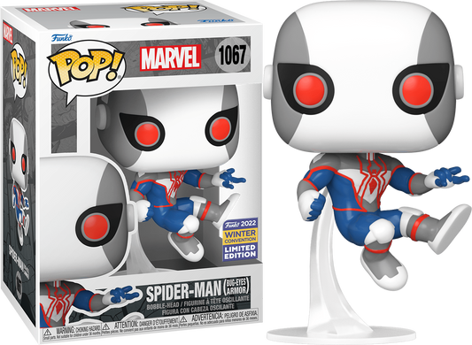 Marvel Comics - 1067 Spider-Man (Bug-Eyes Armor) (Exclusive) 9Cm Pop