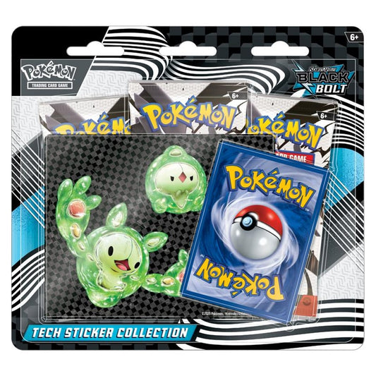 POKEMON - SV10.5 Collezione con Adesivi dell'espansione Scarlatto e Violetto - Luce Nera TGC