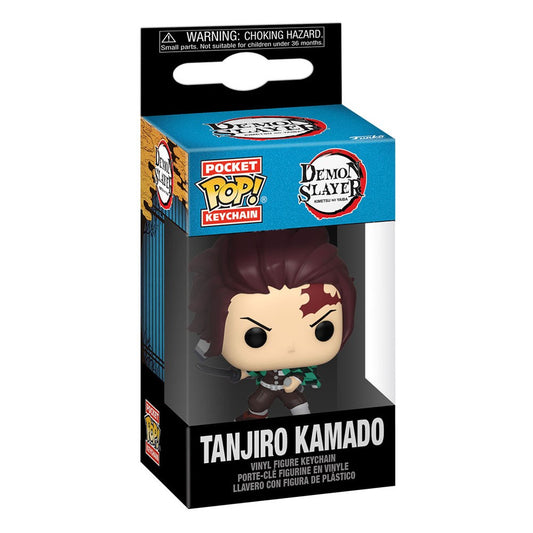 Demon Slayer - Portachiavi Tanjiro Kamado 4Cm Pop