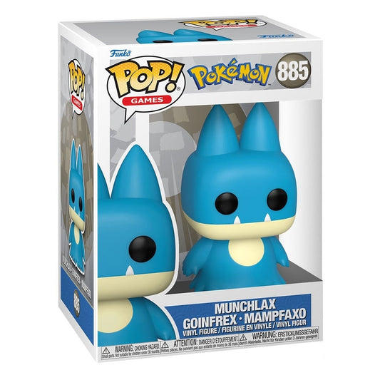 FUNKO POP POKEMON - 885 MUNCHLAX GOINFREX MAMPFAXO 9 CM Pop!