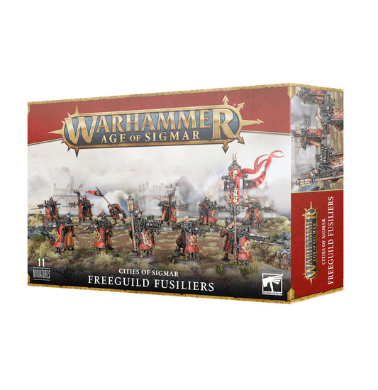 Freeguild Fusiliers Cities of Sigmar Warhammer