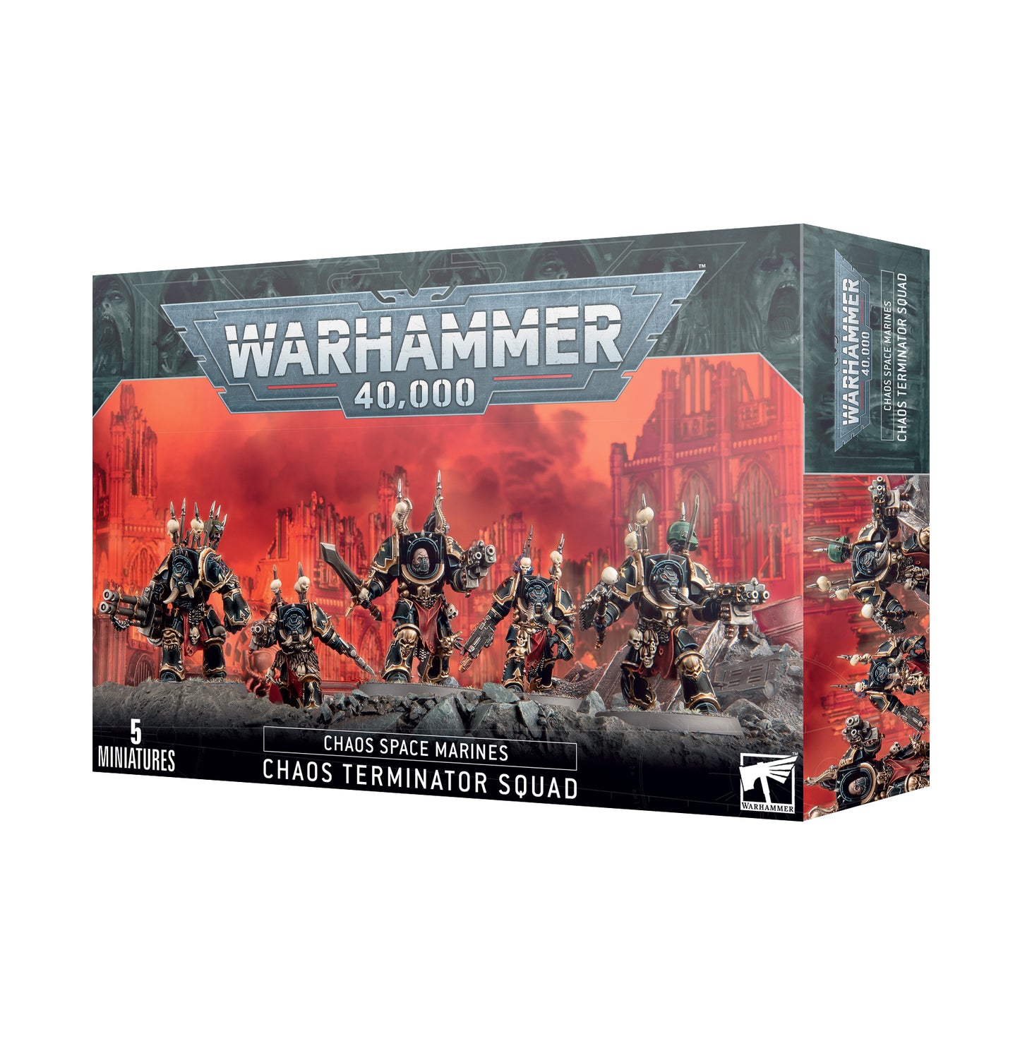 Chaos space marine chaos terminator squad Warhammer