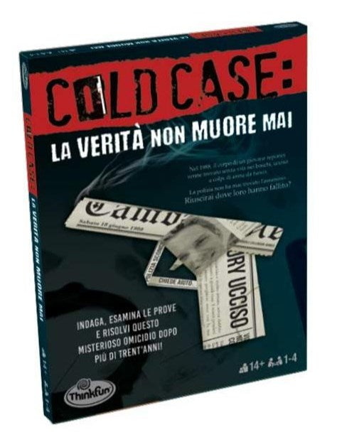 RAVENSBURGER COLD CASE 1 LA VERITÀ NON MUORE MAI Giochi da Tavolo