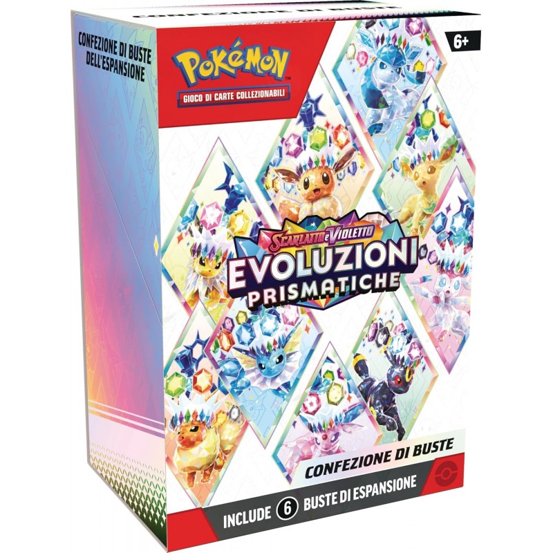 POKEMON - SV8.5 Evoluzioni Prismatiche Bundle 6 buste (IT)