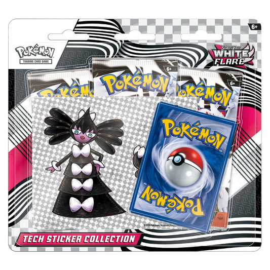 POKEMON - SV10.5 Collezione con Adesivi dell'espansione Scarlatto e Violetto - Fuoco Bianco TGC