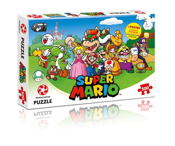 SUPER MARIO PUZZLE 500pz Gadget