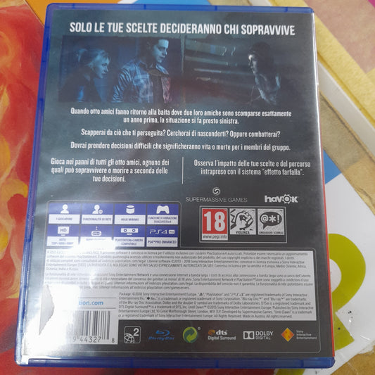 Until dawn Ps4